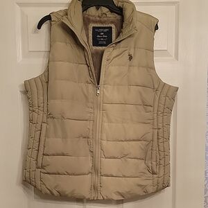 U.S. Polo Assn. Green Puffer Vest